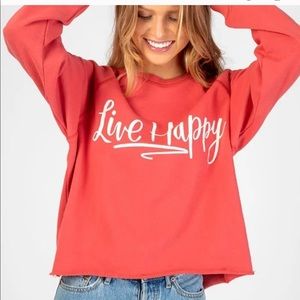 Natural Life Live Happy sweatshirt